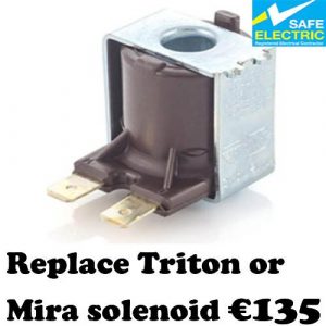 Replace Triton or Mira solenoid -1