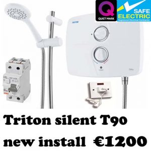 triton t90sr new installation